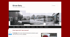 Desktop Screenshot of erivandairy.com